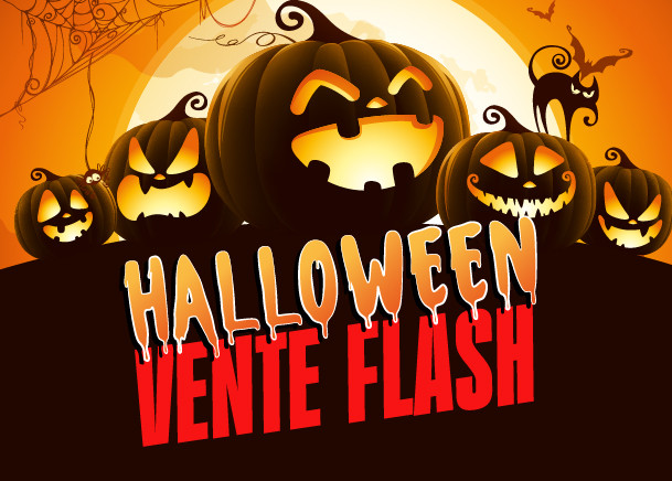 ventes flash halloween 2025